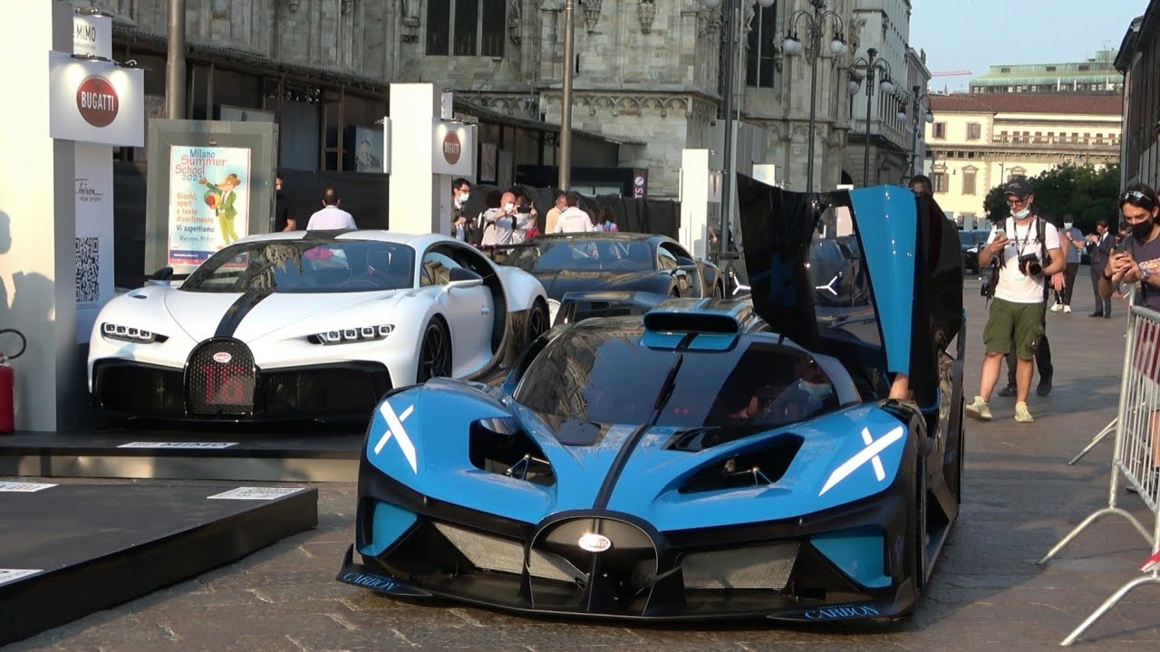 What if a Bugatti Bolide on the street. With exhaust sound! - YouTube