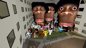 POV BIG AUUGHH OBUNGA AND UNLIMITED NEXTBOTS #Gmod #Nextbots