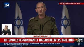 🔴 WATCH NOW: LATEST UPDATES ON ISRAEL AT WAR | DAY 213