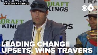 Leading Change beats 10/1 odds to take the Travers Stakes @CBS6Albany