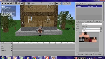 Tutorials: How to move,add schematics and characters Mine-imator #1