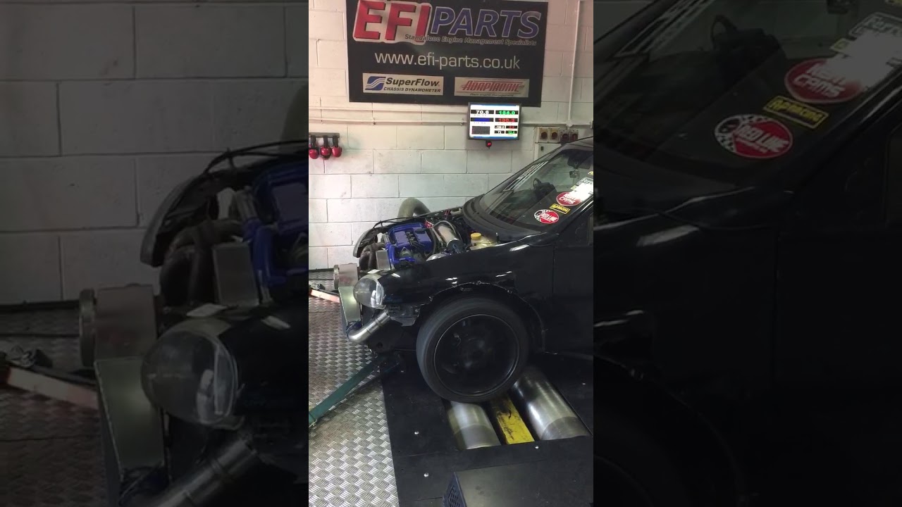 Pete Wilson FWD drag Corsa - 776hp @ 2.8bar. C20LET, 62mm turbo