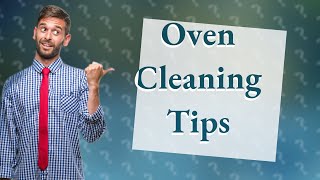 Is it safe to use oven after cleaning smell?