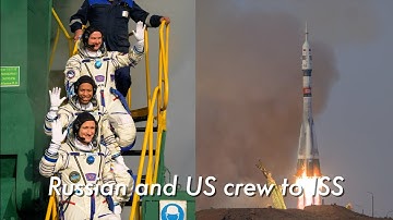 Shoot for the stars! Soyuz MS-28 spacecraft launches to ISS with two Russians and one American