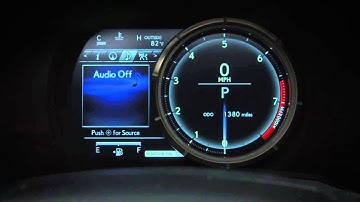 F SPORT Multi-Information Display