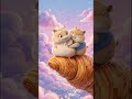 It's a famous scene from Titanic, but I ended up with a mishap ...🐹🥐💦 #shorts #cuteanimals #titanic