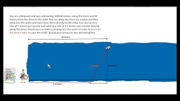 Optimization - Minimize Time in Lifeguard Problem