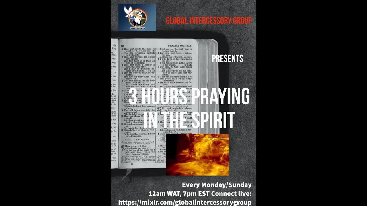 3 Hours Praying in the Spirit! 11-16-2020 - YouTube