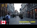 Old Montreal, Quebec, Canada | Montréal, Québec | After the Lockdown | Walking Tour (4K)