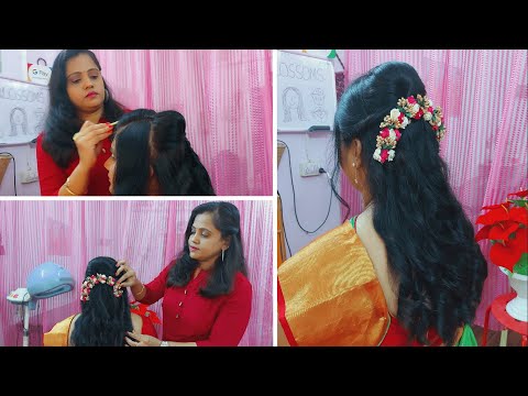 Easy Reception/Party Hairstyle (Full) - YouTube