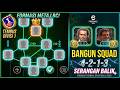 RAHASIA Build Squad OP eFootball 2026 🔥 Cara Susun Formasi 4-2-1-3 Long Ball Counter Auto Win!