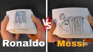 Messi vs Ronaldo (flipbook)