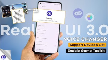 Realme Voice Changer Features | Supported Device