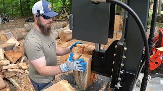 Why I Split My Oak Firewood Small. Wolfe Ridge 17vs Make It So Easy!