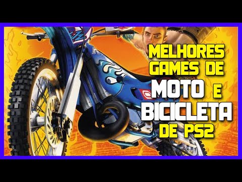 TOP 5 JOGOS DE MOTO E BICICLETA DE PS2 l KZK Gameplay 