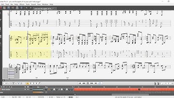 Guitar tab 那些年 - You are the apple of my eye ( Yuki Matsui)