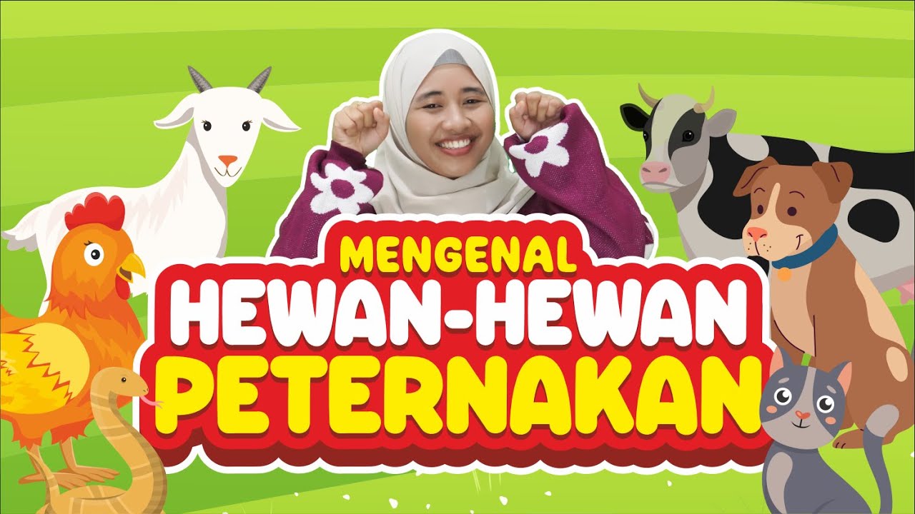 MENGENAL NAMA HEWAN DALAM BAHASA ARAB - Belajar Bilingual Anak, Lagu Hewan Terbaru