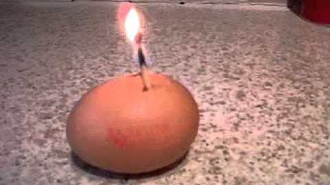 Attempt to explode an egg