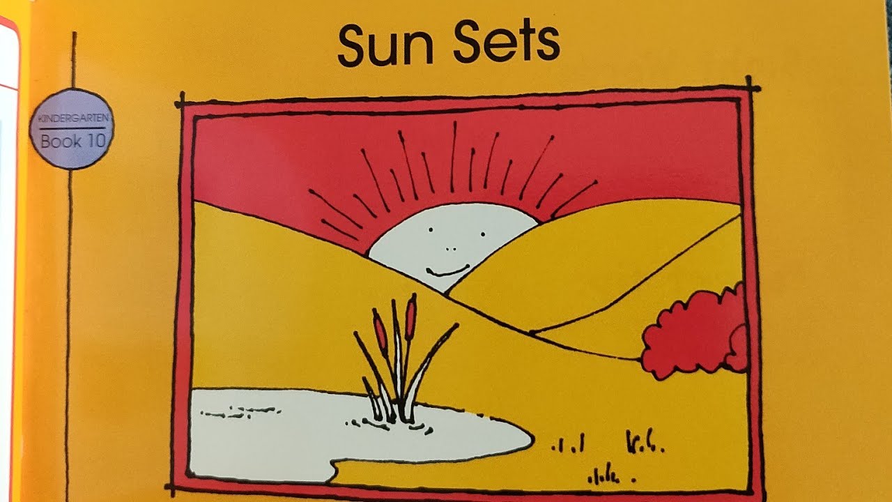 Bob books Kindergarten Sight words "Sun sets " YouTube
