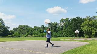 work on my pull back jumper by the free throw.