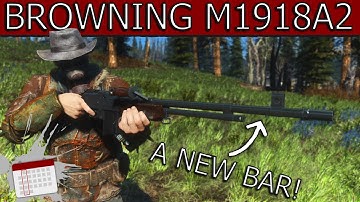 A New BAR! - Browning M1918A2 - Fallout 4 mod review