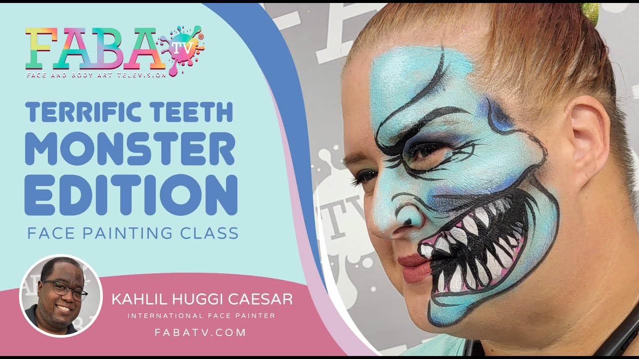 How To Paint Teeth Lesson With Huggi Ceasar YouTube How To Paint Teeth Lesson With Huggi Ceasar YouTube