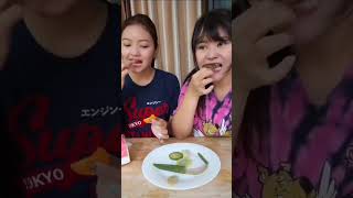 อยากกินอันไหนบอกมาก🤣🤣ผักอบกรอบ🥦แช่น้ำ💦🥦เป็นงี้?!😱😱