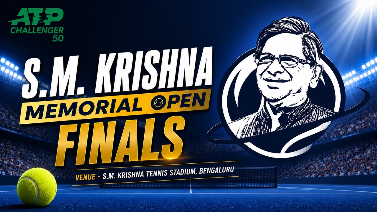 LIVE - FINALS - SM Krishna Memorial Open 2026, Bengaluru | Doordarshan ...