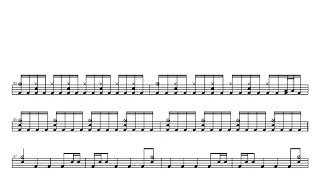 Dream Theaterthe Dance Of Eternity  Drum Score Drum Sheet 