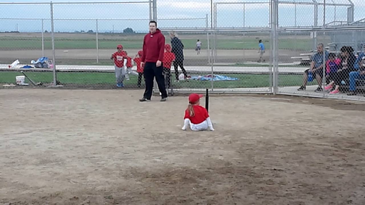 Scores like her old man!