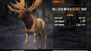 Killing Zeus in Deer Hunter 2018!#mohilegames#deerhunter#moose