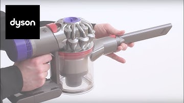 How to set up and use your Dyson V8™ cord-free vacuum | Quick start guide
