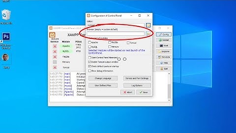 How to Change default Browser in XAMPP Server in Windows