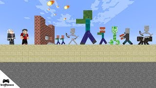 MİNECRAFT TROLL ZOMBİ SALDIRILARI KALE SAVUNMASI