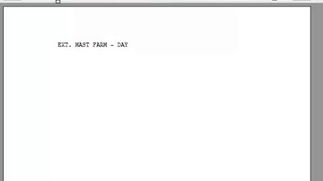 Final Draft 9 for Windows | Quick Start Tutorial