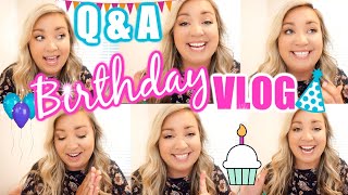 BIRTHDAY DAY IN THE LIFE | Q & A | QUITTING MY JOB, HAVING A BABY | OPENING UP | JESSICA O'DONOHUE