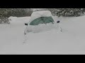 2017 subaru Impreza in some fresh snow