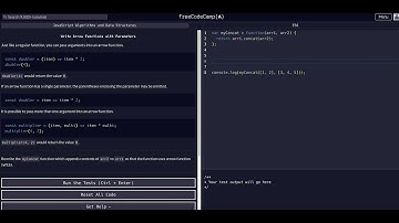 05 Write Arrow Functions with Parameters - ES6- FreeCodeCamp Solution -  Javascript FCC