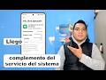 NUEVO COMPLEMENTO DEL SERVICIO DEL SISTEMA VERSIÓN AVANZADA😍