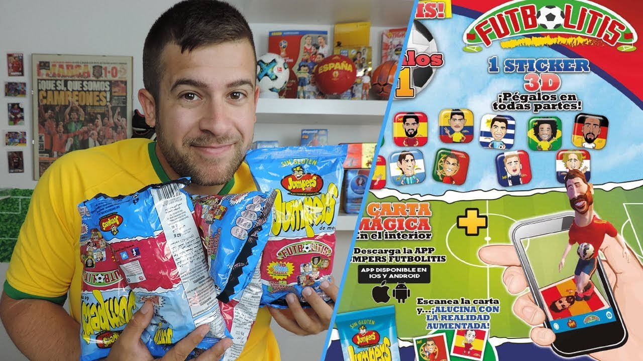 La NUEVA coleccion de CROMOS del MUNDIAL 2018 de JUMPERS!!