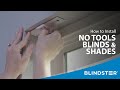 How to Install Blindster No Tools Blinds and Shades (Easy - Install in Just Minutes)