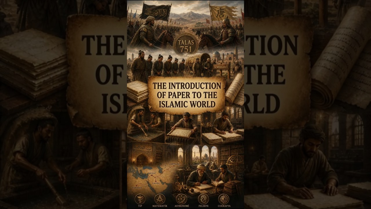 The Introduction of Paper to the Islamic World #paper #battleoftalas #history