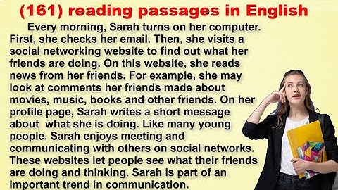 (Reading Practice (Improve your pronunciation in English