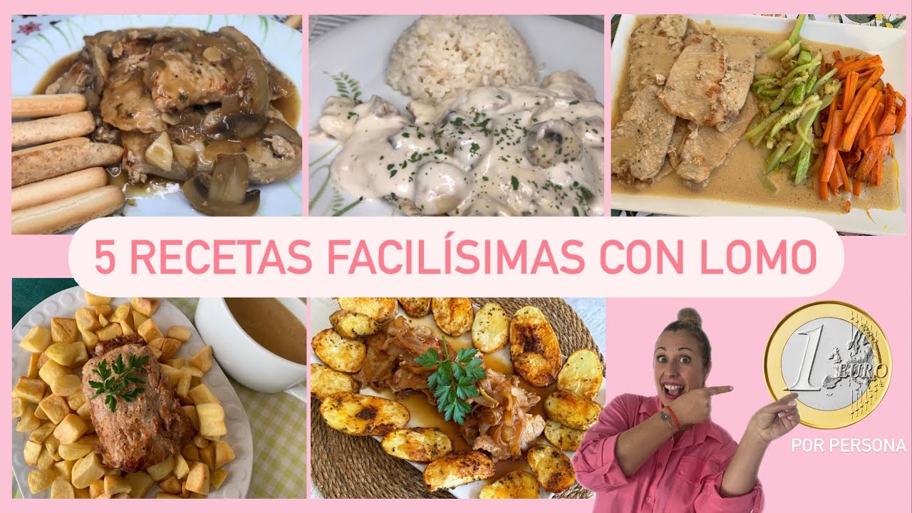 5 Recetas para TRIUNFAR en una COMIDA. Buenas, Bonitas y BARATAS🤑🤤