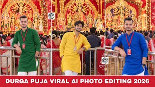 Durga puja ai photo editing | Navratri ai photo editing | Ai se navratri wala photo kaise banaye screenshot 4