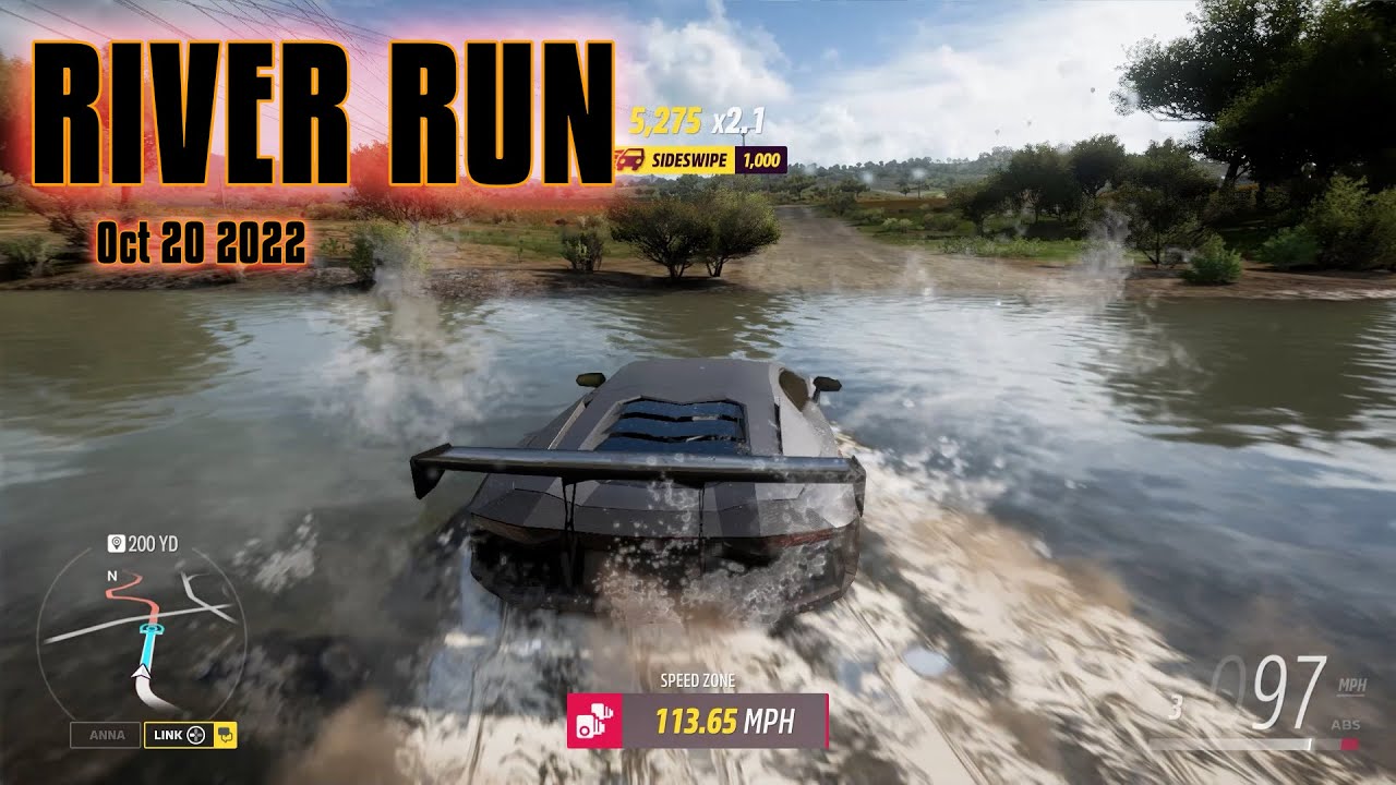 Forza Horizon 5 River Run Speed Zone Weekly Challenge How To (Oct 20