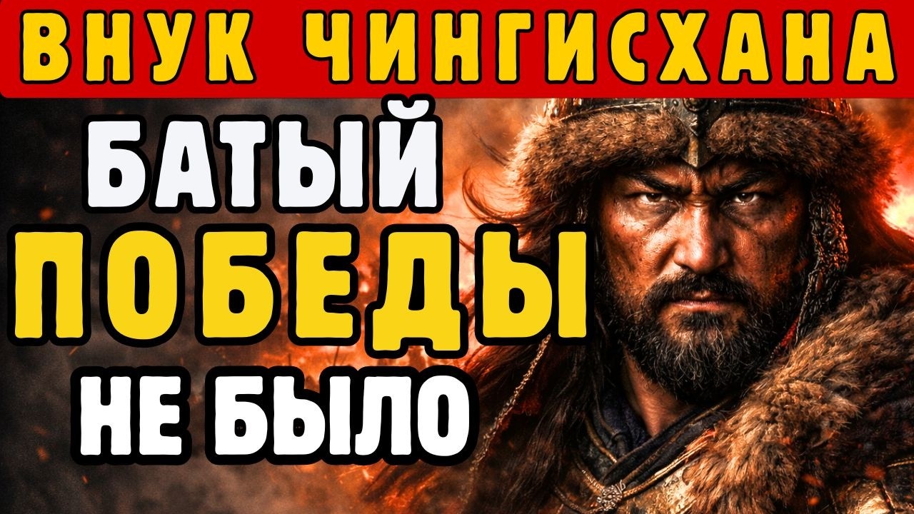 СМЕРТЬ ХАНА спасла Европу: Батый рвал глотки, но