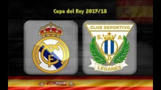 Real Madrid eliminated from Copa del Rey losses against Leganes  1-2 highlights 1st h 24/01/2018