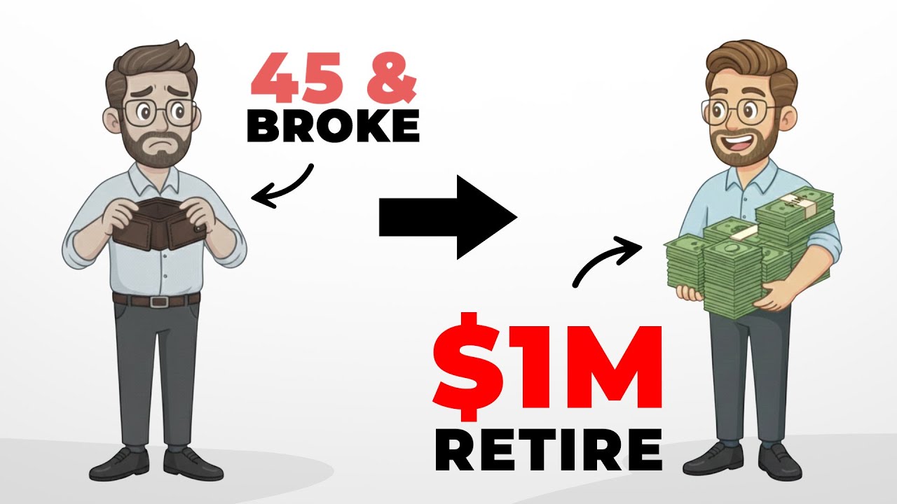 I Started at 45 With Nothing (Here’s My $1M+ Retirement Plan!)