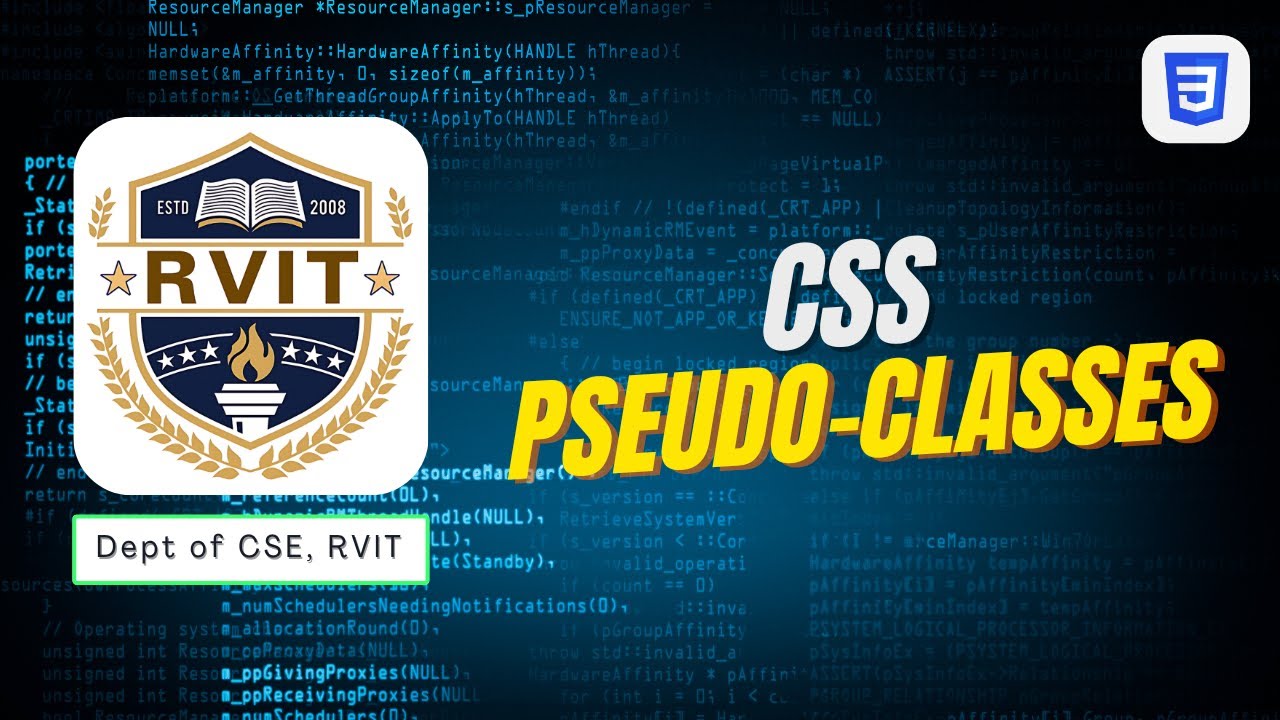 4. 🪄 Селекторы псевдоклассов и их типы, автор Ашока Сэр | FSD | 